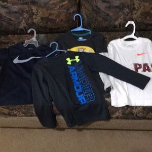 (4) boys shirts size 6-7